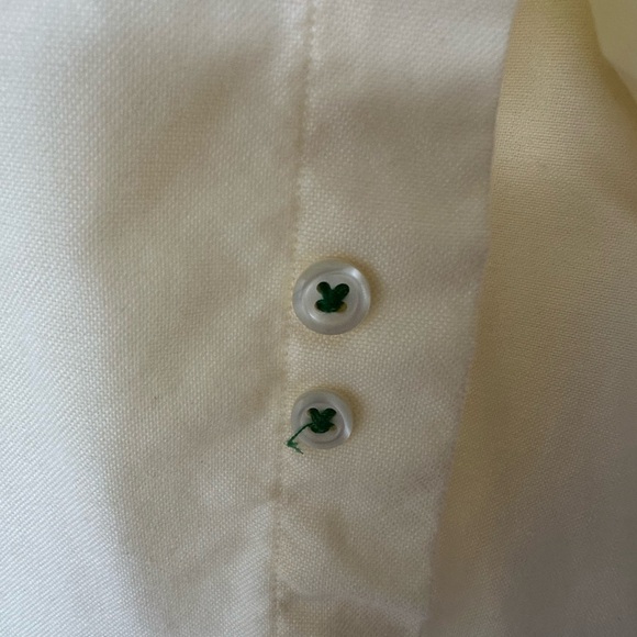 Beautiful Vintage Tommy Hilfiger Button Down, Sz L (16 32-33), Light Yellow - Picture 7 of 7